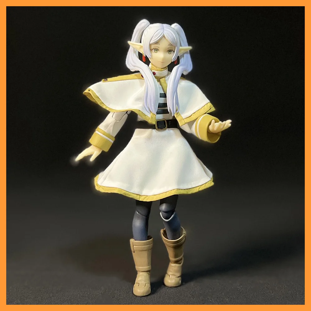 SHF масштаб 1/12 женская одежда Frieren: Beyond Journey's End Mahou Tsukai Аниме Фигурка комплект