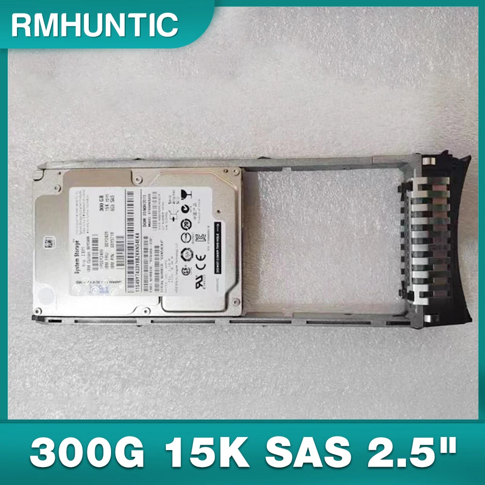 HDD For 00Y5705 00Y2428 00Y5909 For IBM Hard Disk V3500 V3700 300G 15K SAS 2.5
