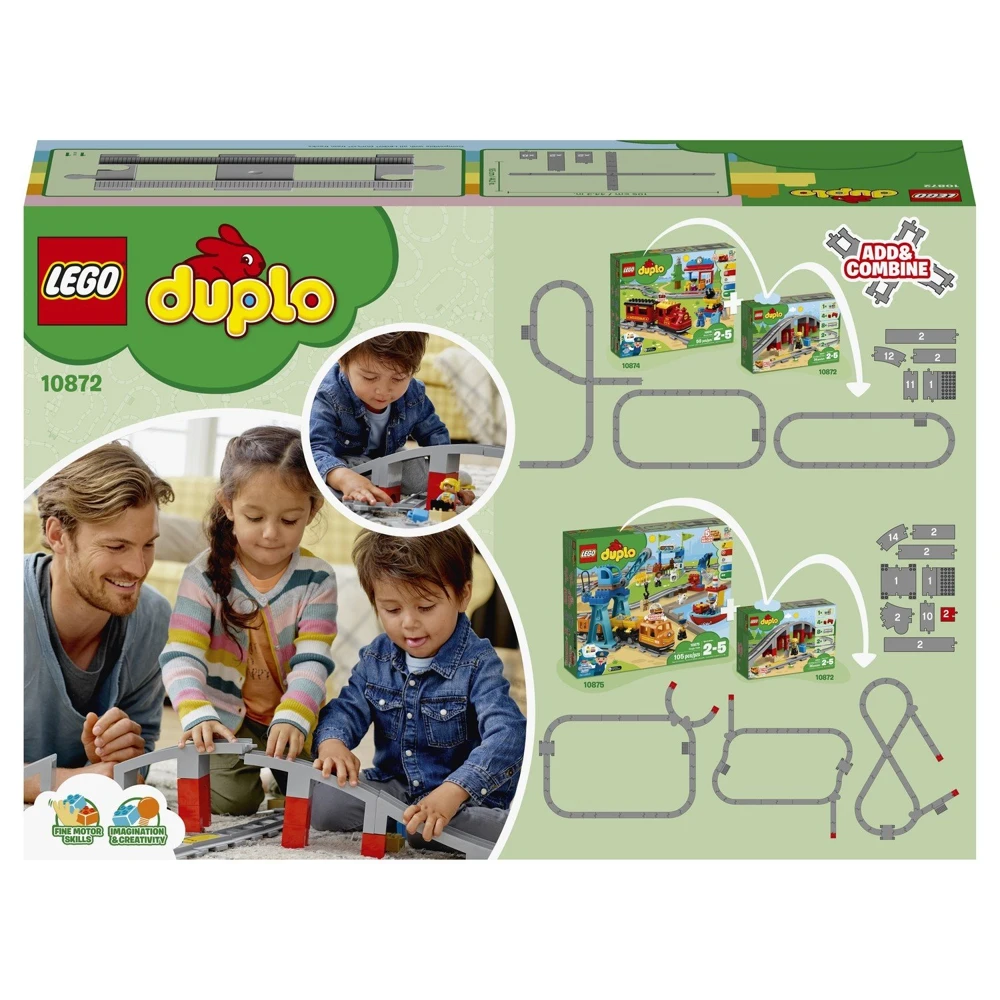 Конструктор LEGO DUPLO Железнодорожный мост 10872 |