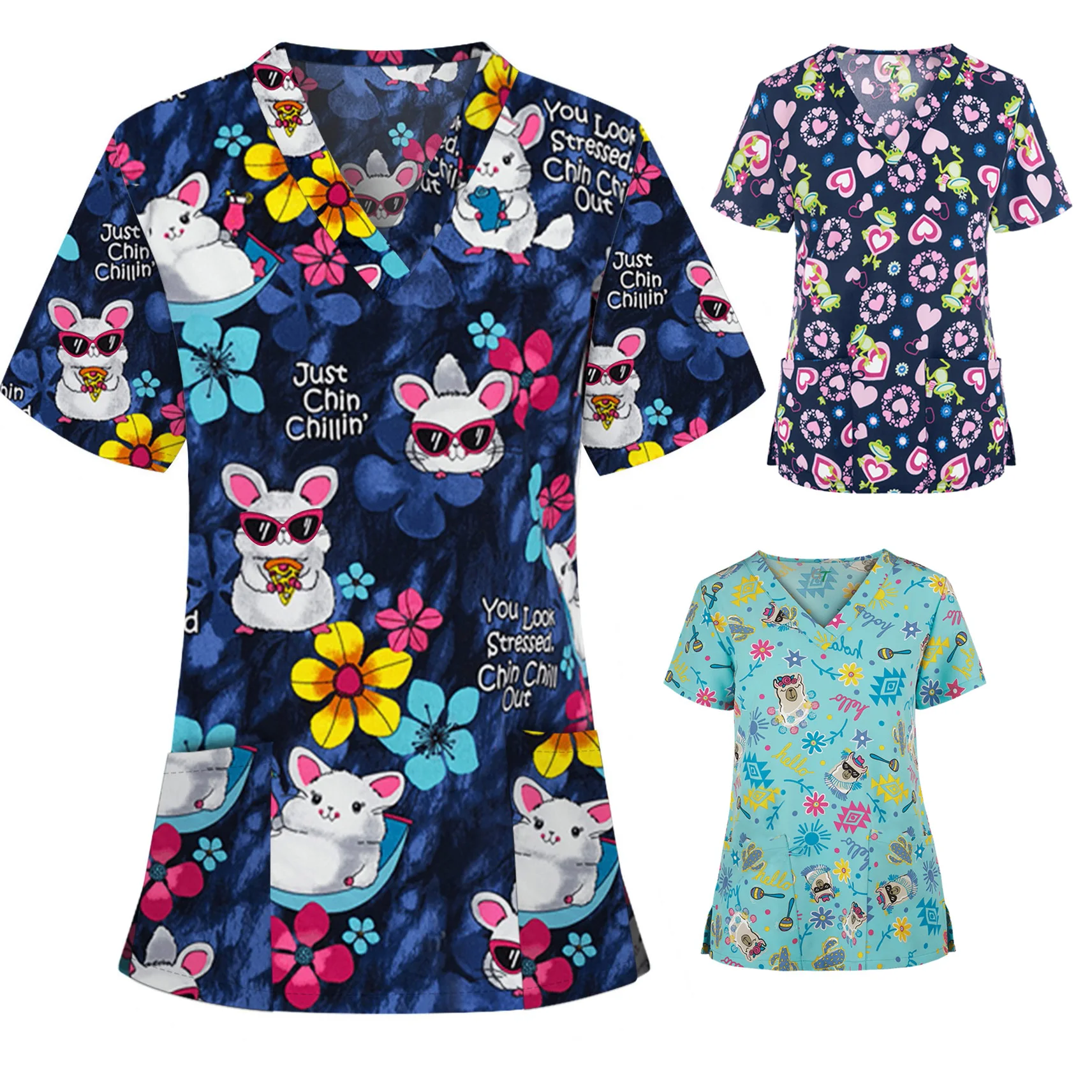 Женская повседневная футбольная рубашка с коротким рукавом медицинская форма