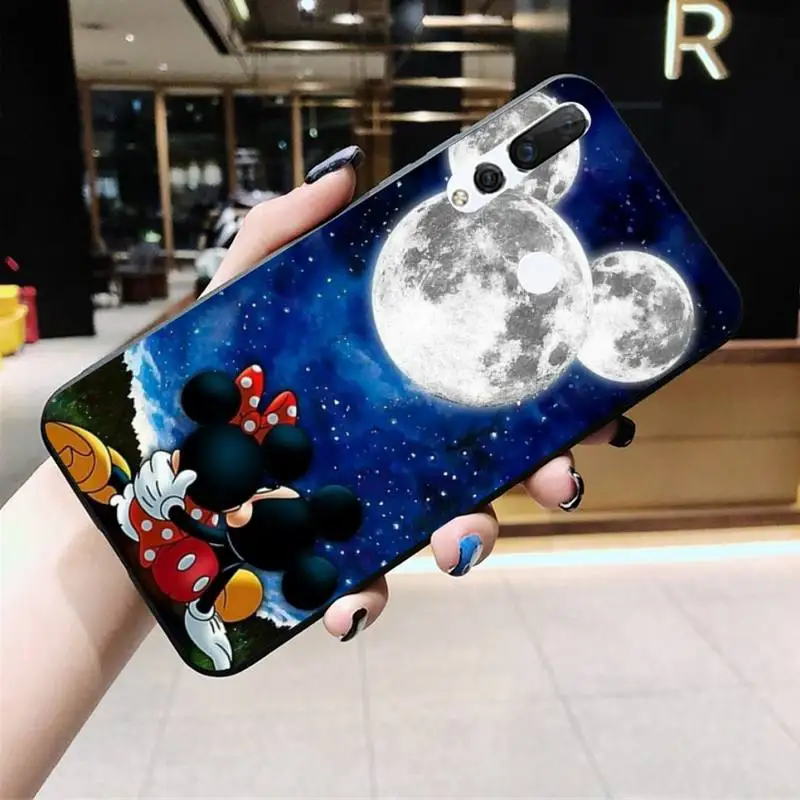 Cartoon Mickey Mouse Phone Case for Huawei Y6P Y8S Y8P Y5II Y5 Y6 2019 P Smart Prime Pro
