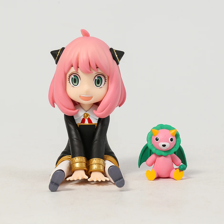 

GEM SPY x FAMILY Anya Palm Size PVC Figurine Doll Model Figure Toy Christmas Gift