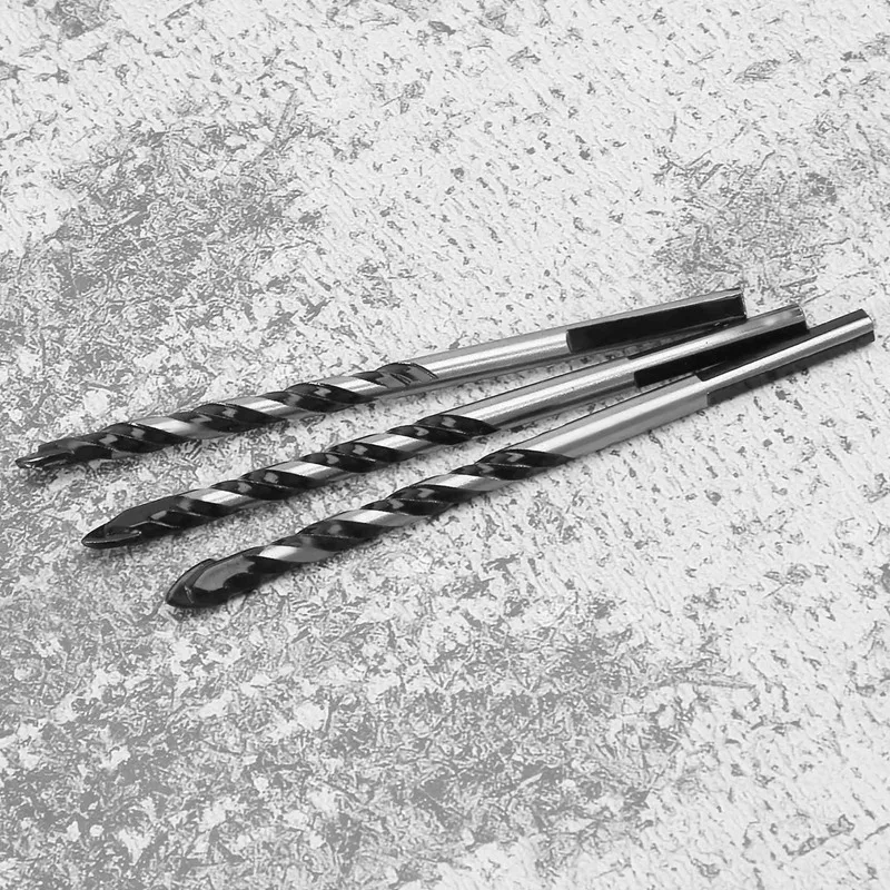

Multipurpose Drill Bits, 10-Piece 6Mm Multi-Material Drill Bit Set For Drilling In Tile, Glass, Concrete, Brick, Wood, And Plast