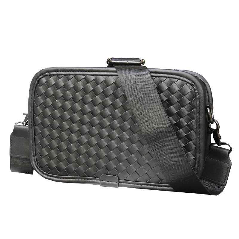 

Brand fashion one shoulder bag small square bag Korean version of men's bag trend street crossbody bag small body bag tide bag