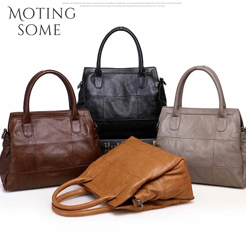 Классическая Женская Сумка На Плечо Motingsome Черная Сумка-тоут В Стиле Ретро