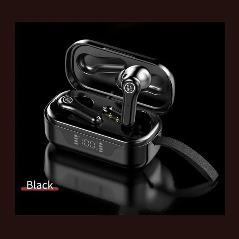 

Yyk-anc Pro In-ear Tws 5.1 Bluetooth-compatible Headphone Noise Canceling Digital Display Touch Control Earphones