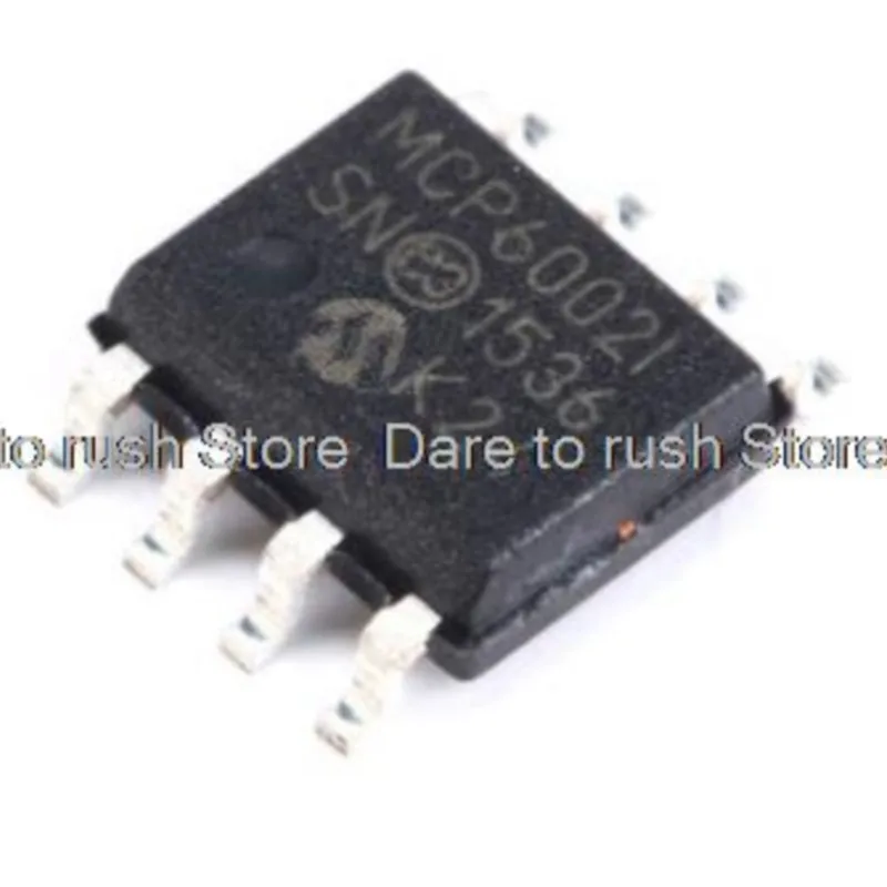 

100pcs New MCP6002T-I MCP6002-E SOP8