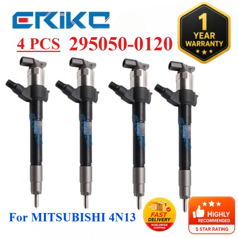 Фото 4 шт. форсунки Common Rail 295050-0120 (1465A323, G3) для MITSUBISHI 4N13 (2950500120, 295050-0121, 1465A306) №2
