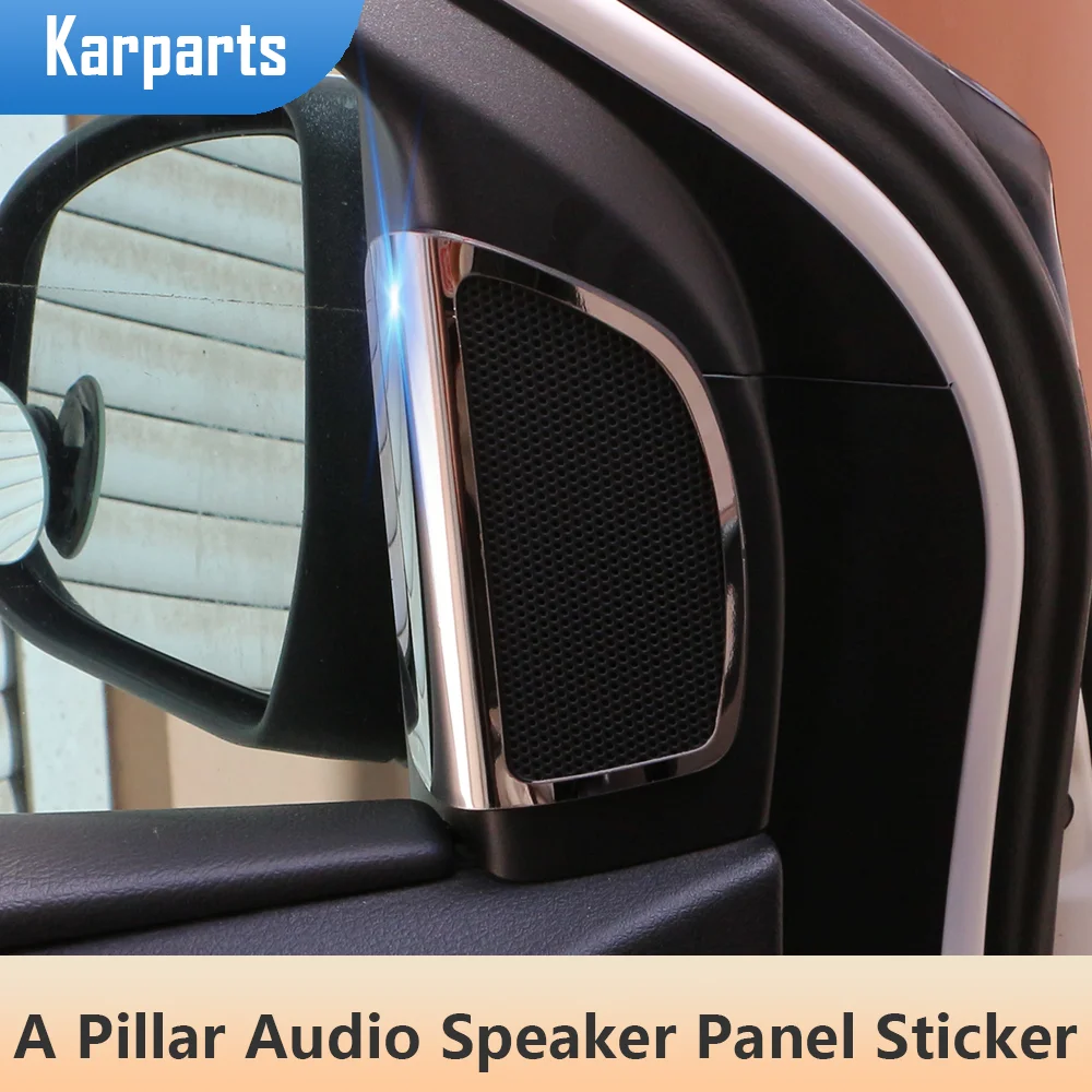 

A Pillar Audio Speaker Panel Decoration Cover Trim Sticker for Ford Focus 3 Mk3 2015 2016 2017 2018 Accessories