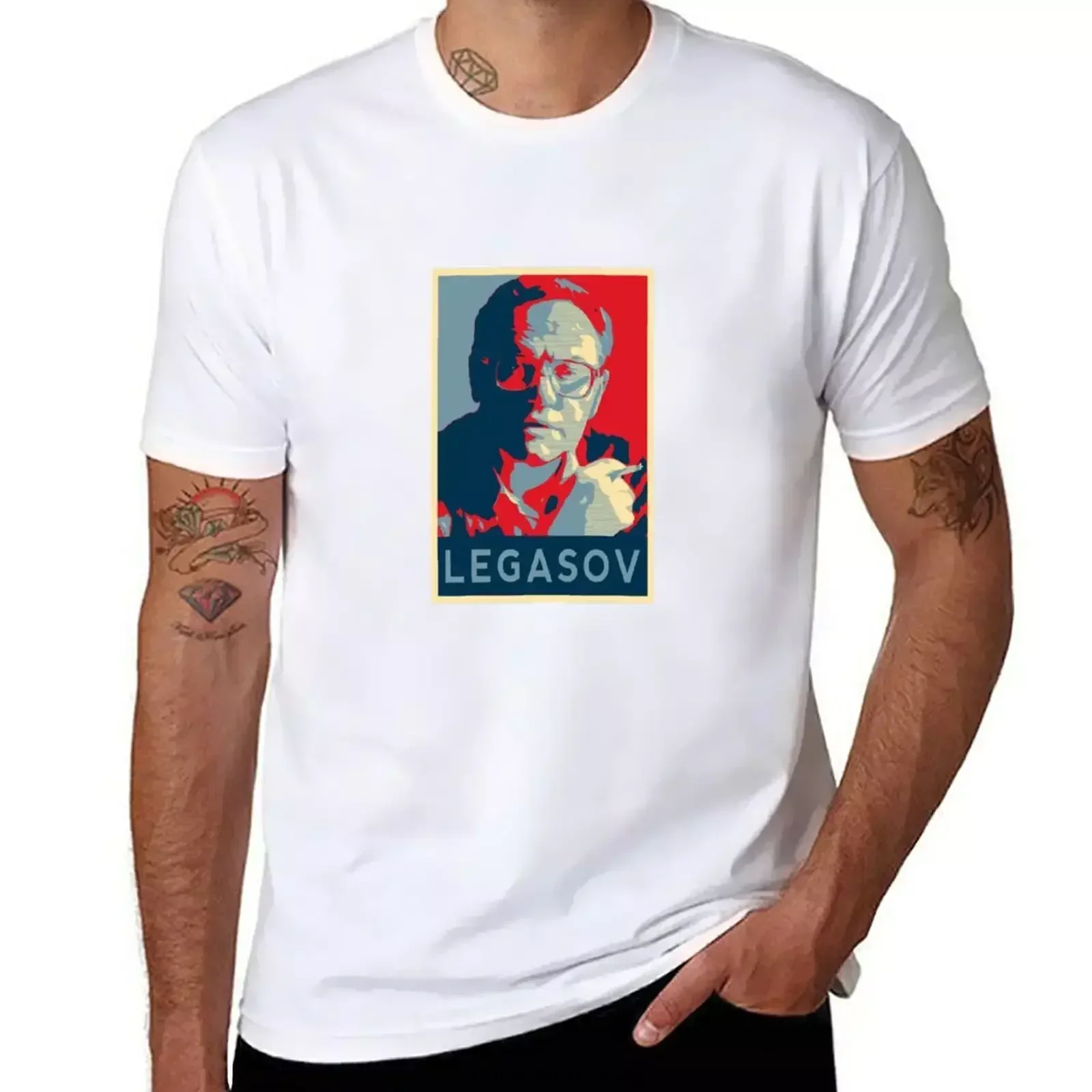 Фото Постер Valery Legasov Hope - футболка с изображением Чернобыля, одежда в стиле кавай, летний топ, быстросохнущие мужские футболки с рисунком, хип-хоп №1