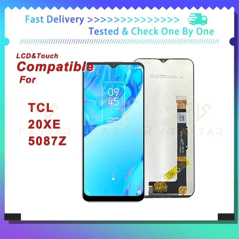 TCL 20XE 6 52 &quotоригинал для 20 XE lcd 5087Z ЖК-экран сенсорный дигитайзер в сборе сменный