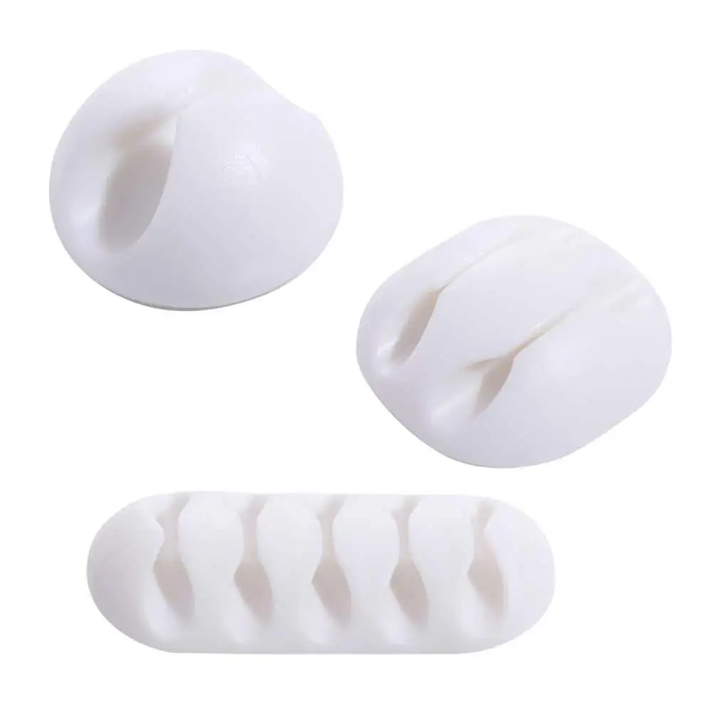 Органайзер-держатель для кабеля из силиконовой резины с несколькими отверстиями