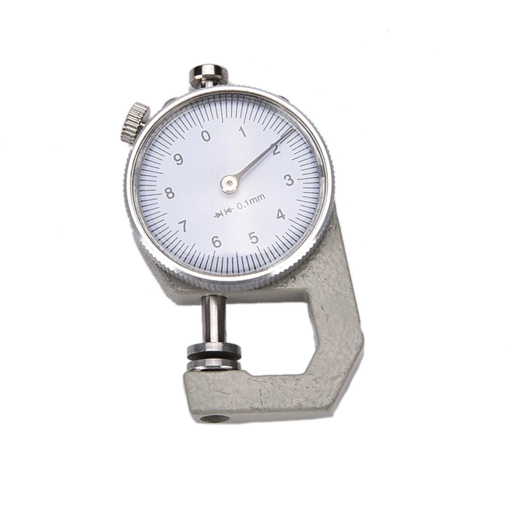 

0-10mm Leather Thickness Metal Gauge Tester Measure Leathercraft Tool Craft