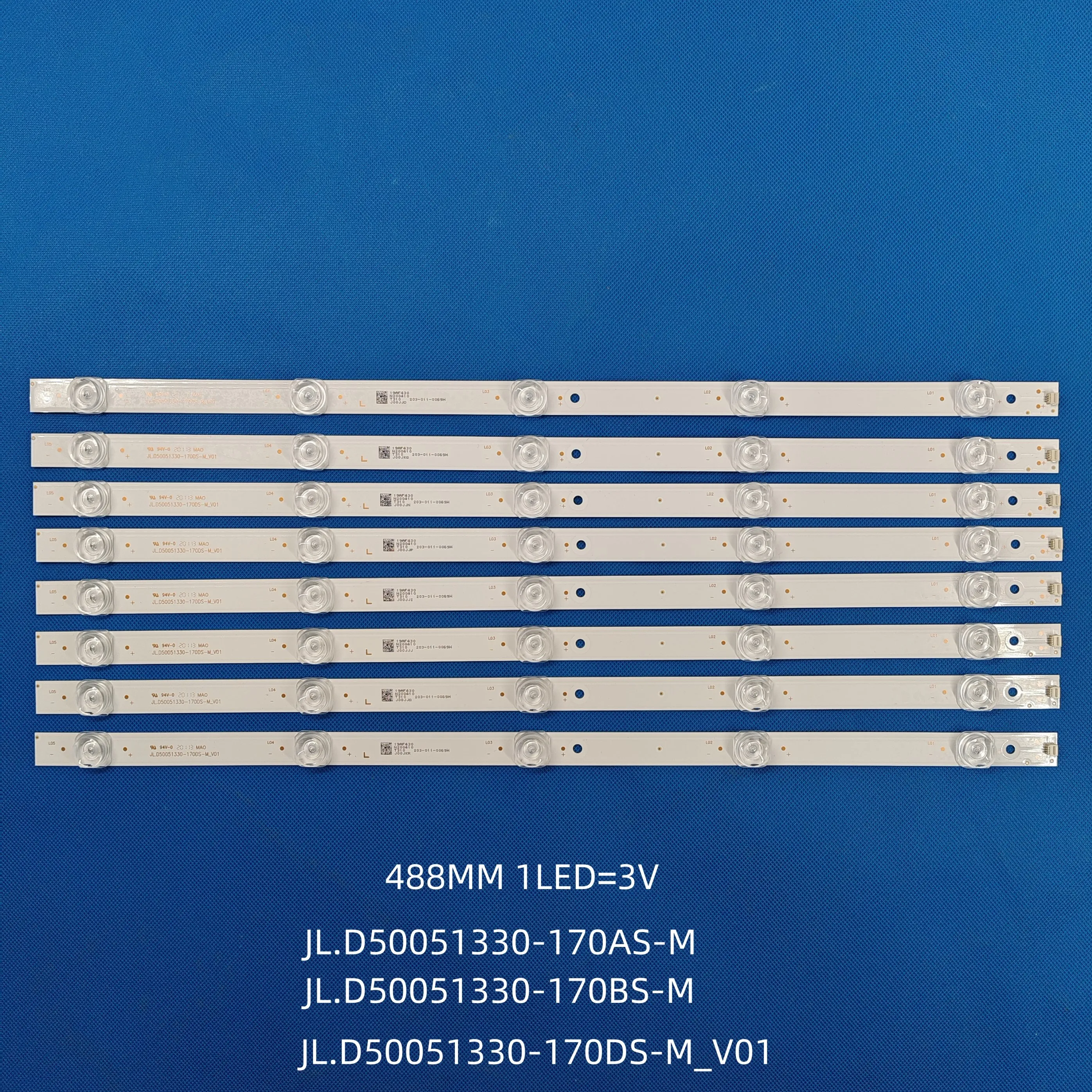 Лента светодиодной подсветки 5-ламповая для JL.D 50051330 -170DS-M_V01 170AS -170BS-M K50DLM8FS K50DL8FS