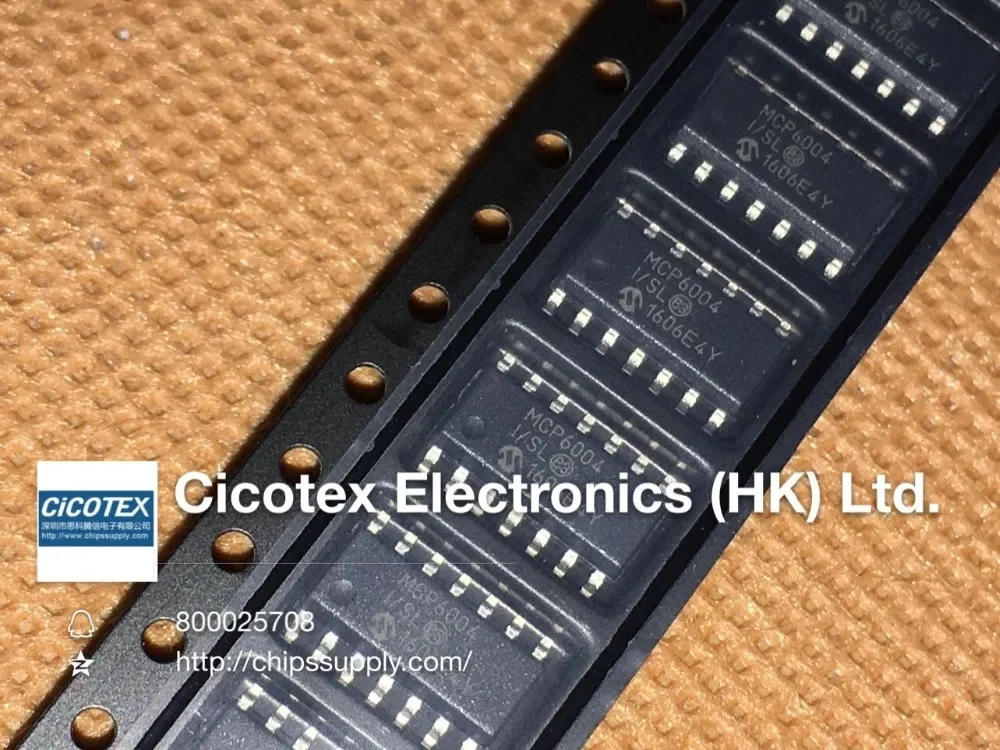 MCP6004T-I/SL MCP6004-I/SL SOP14 10 шт./лот