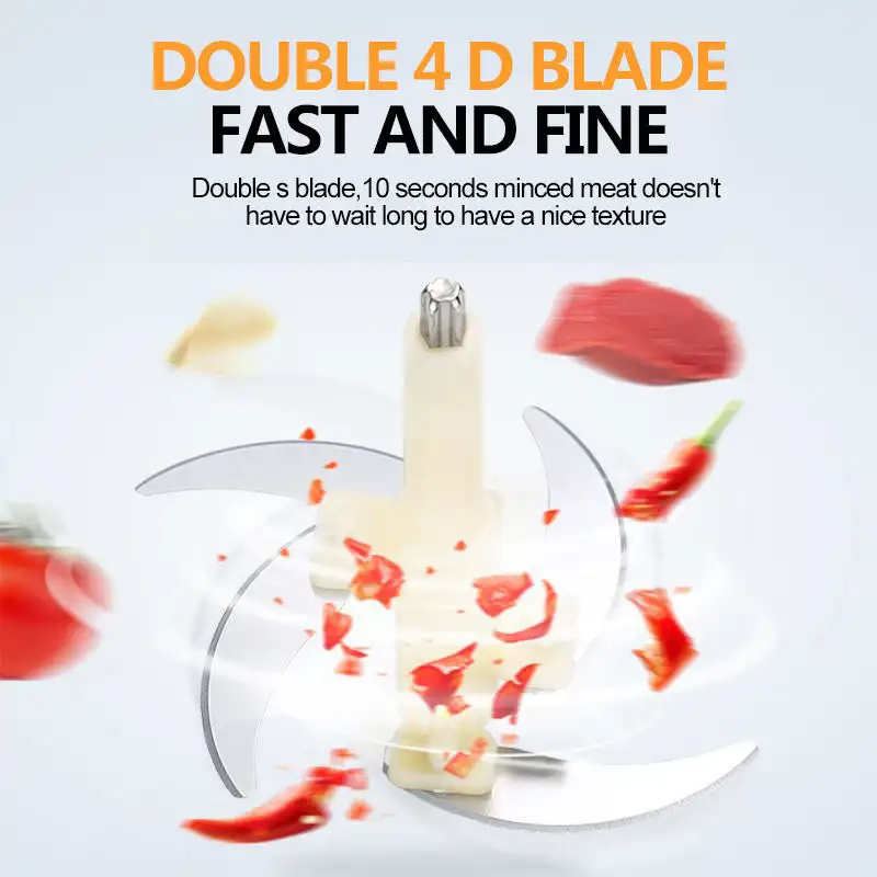 Многофункциональная кухонная мясорубка большой емкости Ручной пресс для