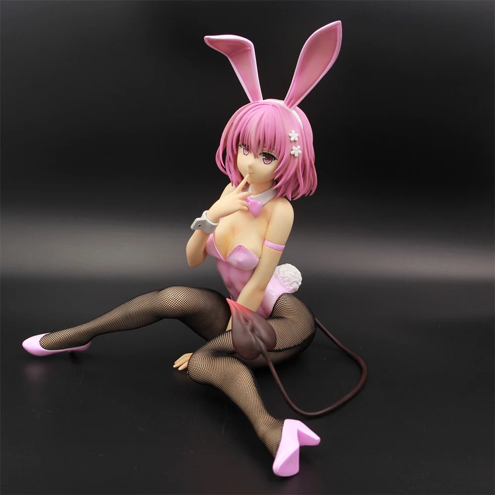 

Аниме To Love Ru Momo Belia Deviluke Bunny ПВХ экшн-фигурка Коллекционная модель кукла игрушка 23 см