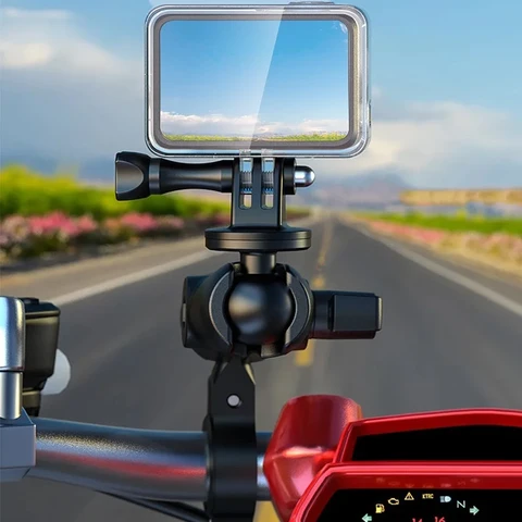 1-дюймовый адаптер с шаровой головкой, адаптер для штатива, крепления для Gopro 13/12/11/10/9 DJI OSMO Action 5/4 Insta360 X5/X4/3, винтовой адаптер