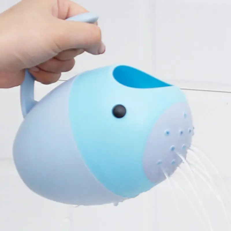 

Cute Cartoon Baby Bath Caps Toddle Shampoo Cup Children Bathing Bailer Baby Shower Spoons Child Washing Hair Cup Kids
