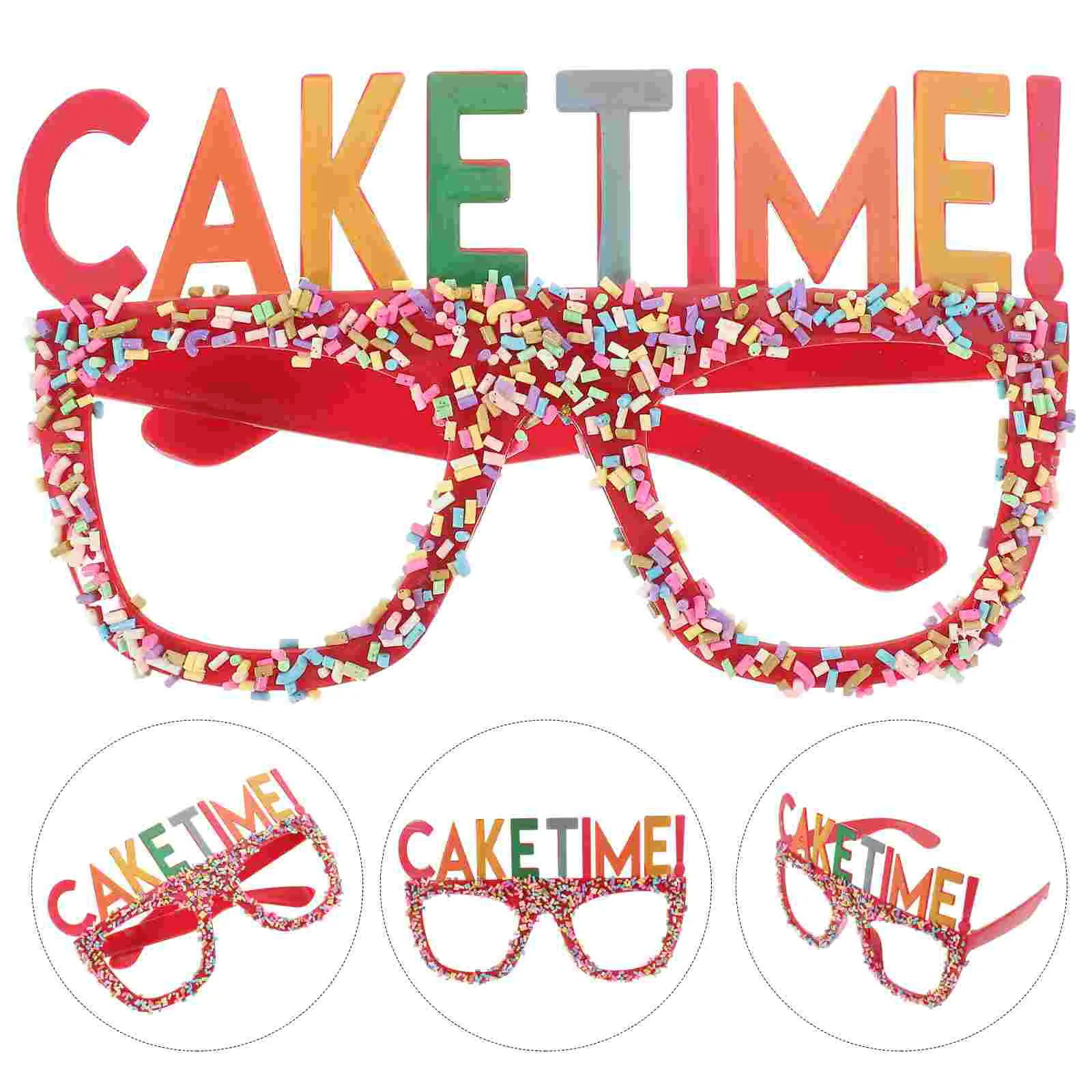 Солнцезащитные очки для девичника подарки в виде торта дня рождения