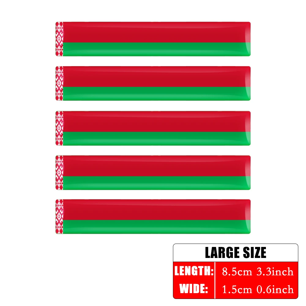 

8,5 см x 1,5 см 5 шт. 3D эпоксидная смола автомобильные аксессуары для мотоциклов наклейка Бразилия Аргентина Колумбия Израиль Италия Греция Эмблема национального флага