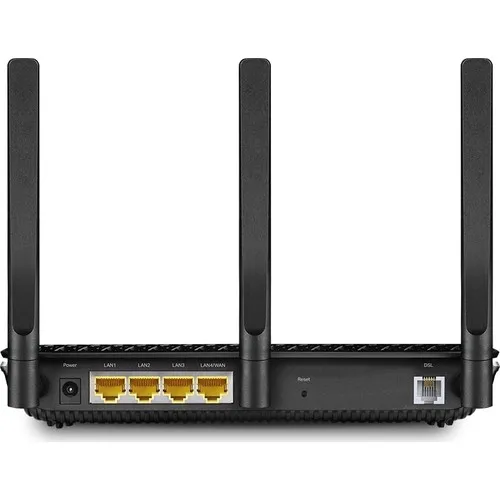 Беспроводной модемный маршрутизатор TP-Link Archer VR2100 AC2100 3 порта (черного цвета) -