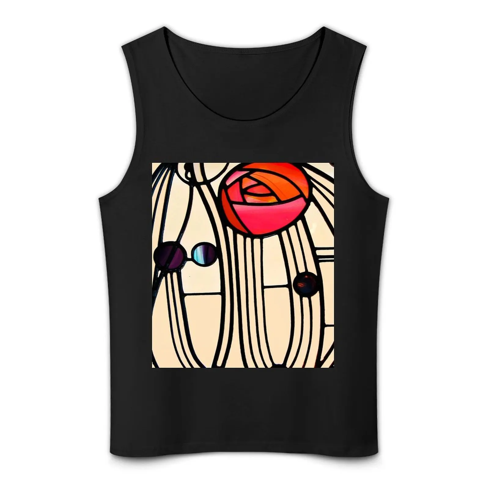 Charles Rennie Mackintosh - майка с окном аниме спортивная мужская одежда