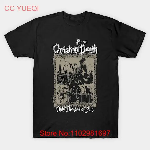 Футболка Christian Death Only Theatre of Pain S-5XL Быстрая доставка