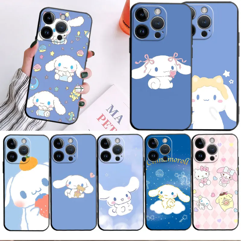 

Baiyun Snow-White Cinnamoroll Cappuccino Mocha For Apple iPhone 14 13 12 11 Pro Max 13 12 Mini XS Max XR X 7 8 6 6S Plus Case