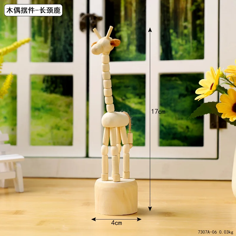 

Деревянные подвижные куклы MOONBIFFY