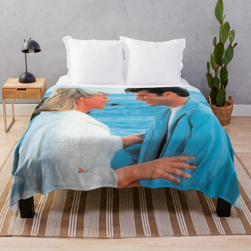 

Grease Poster Throw Blanket Sofa Quilt For Sofa Thin