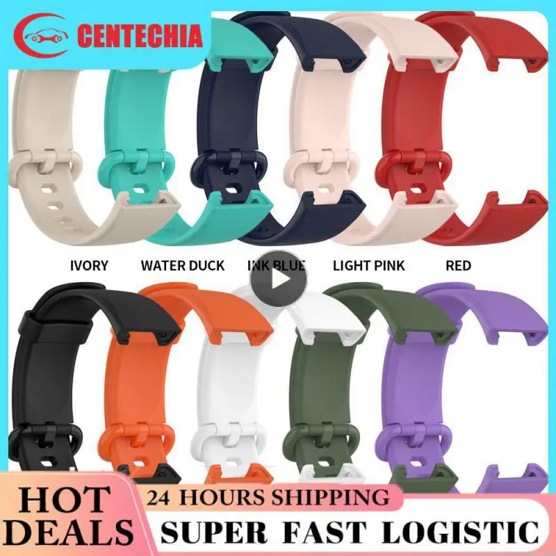 

Multi-color Waterproof For Mi Watch Silica Watch Band Sweat Proof Wristband For Mi Watch Lite/ Redmi Watch