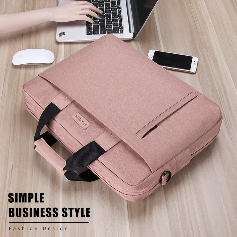 

NEW2023 Laptop Bag case 13.3 14 15.6 17.3 inch Waterproof Notebook Bag for Macbook Air Pro 13 15 Computer Shoulder Handbag Brief