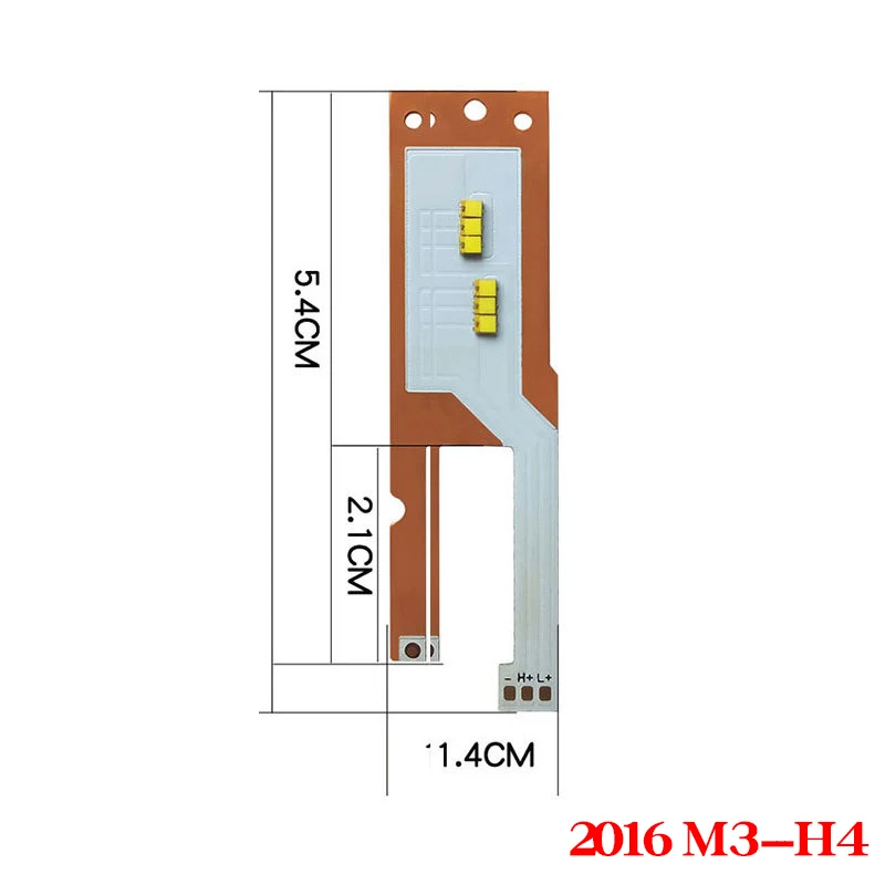 

CSP LED автомобильная фара LEDXR M3 H4/H7 белая