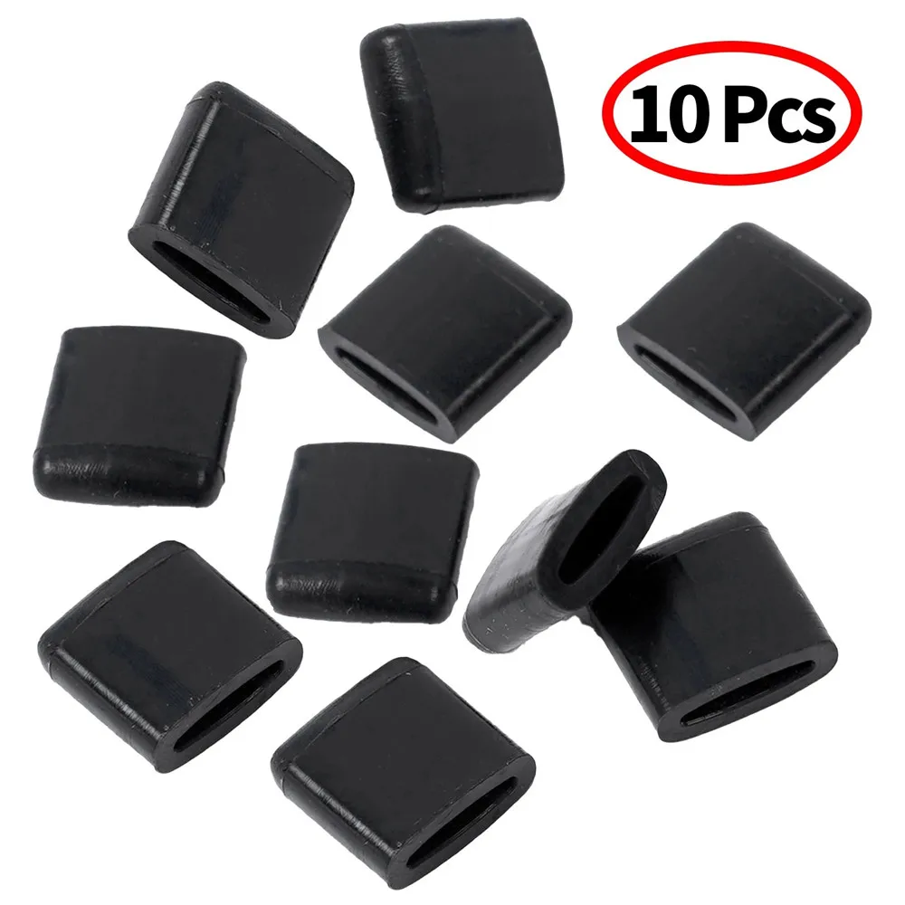 

10pcs air Fryer Rubbers Bumpers Fit Power Air Fryer Crisper Plate Air Fryer Replace Parts Protective Covers For Air Fryer Pan