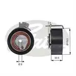 

T43159 для эксцентрикового натяжителя RUL I P206 207 дюйма