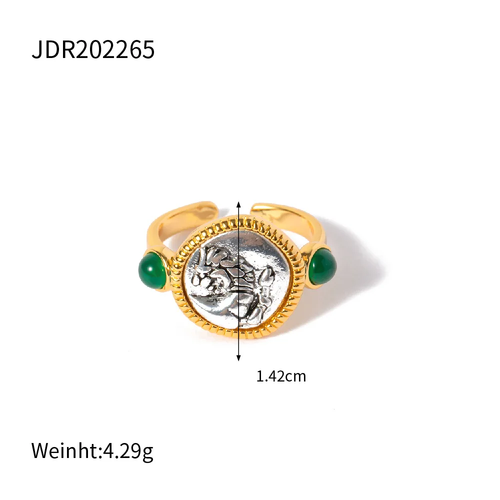 

Ancient Greek Lion Awakening Ancient Coin Ring For Women Free Shipping