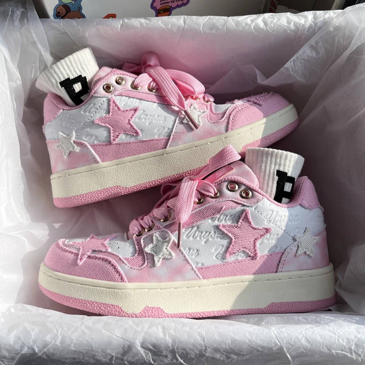 Tennis Female Pink Casual Sneaker Kawaii Pink Shoesfashion Women's Tennis 2023