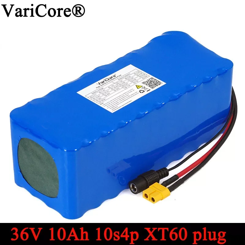 

NEW2023 VariCore 36V 10000mAh 500W High Power Balance car 42v 18650 Lithium Battery Motorcycle Electric Car Bicycle Scooter with
