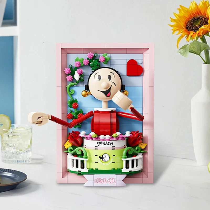 Popeye The Sailor Building Blocks Olive Oyl Детские игрушки рождественские подарки украшения с