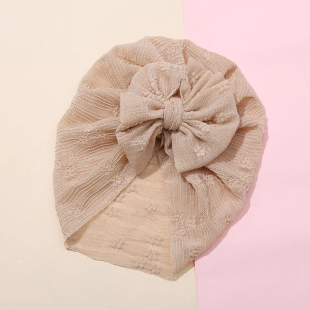 

1 Pieces Children Baby Hat Kids Bowknot Cap Newborn Girls photography Props Spring Autumn Modis Beanie Turban Infant Props