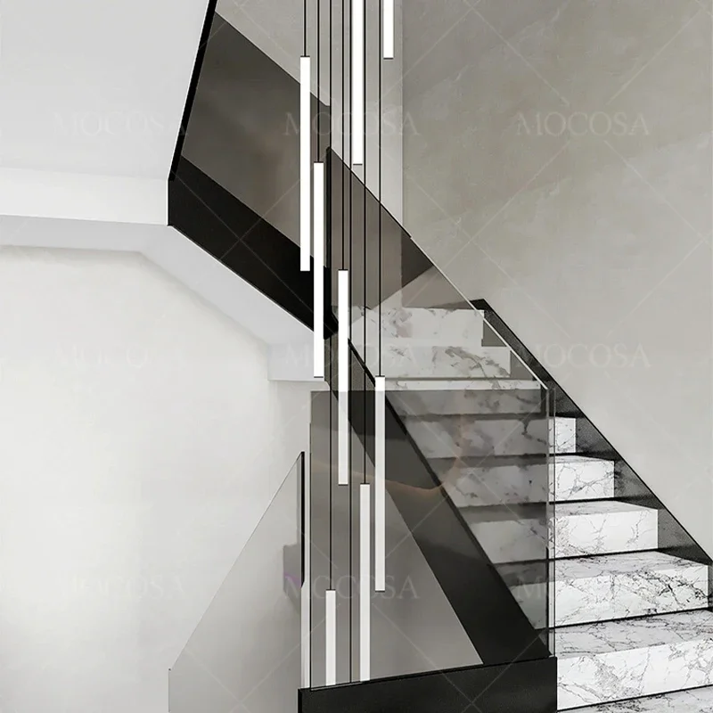 Люстра светодиодная в скандинавском стиле