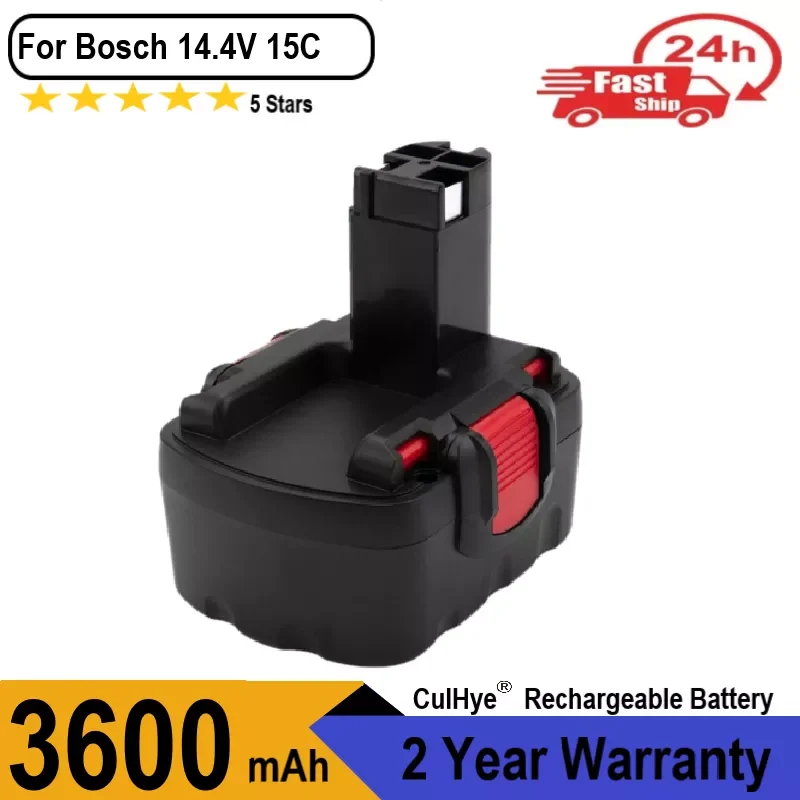 

3600mAh Ni-MH 14.4V For Bosch BAT038 BAT140 BAT040 BAT041 BAT159 2607335275 2607335533 2607335534 2607335711 2607335465 26073356