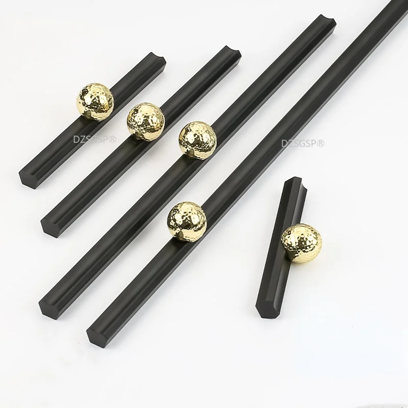 

Modern Knurled Gold Ball Wardrobe Cupboard Door Drawer Pulls Cabinet Handle Bedroom Door Knobs Decor Furniture Handles Hardware