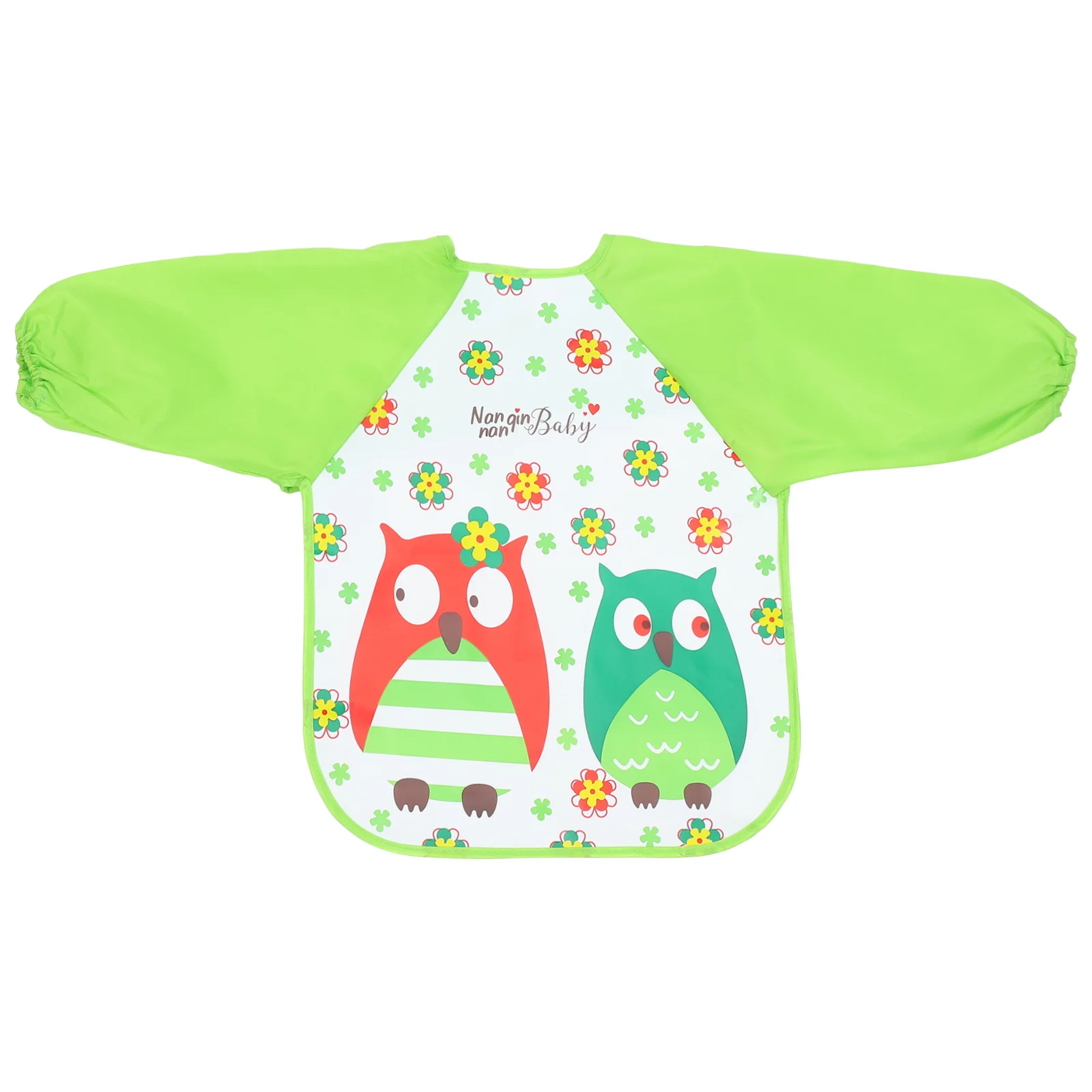 fartuch dla dzieci w wieku 1-3 lat maluchów z długim rękawem wodoodporna do zabawy