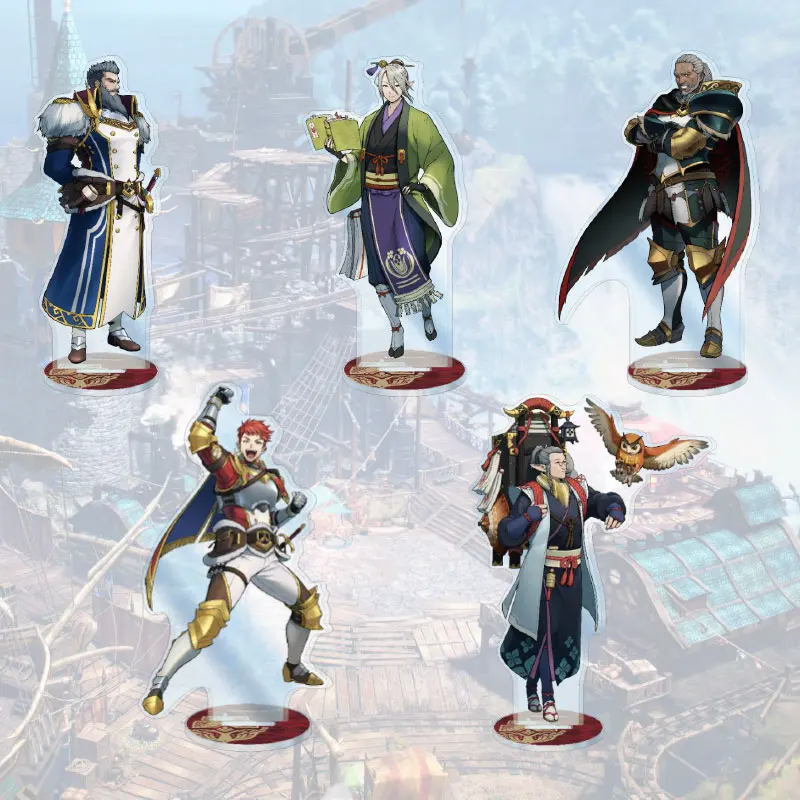 

Game MONSTER HUNTER RISE: SUNBREAK Theme Hinoa Arlow Acrylic Stand Model Tabletop Decoration Collection Cosplay Toy Gift