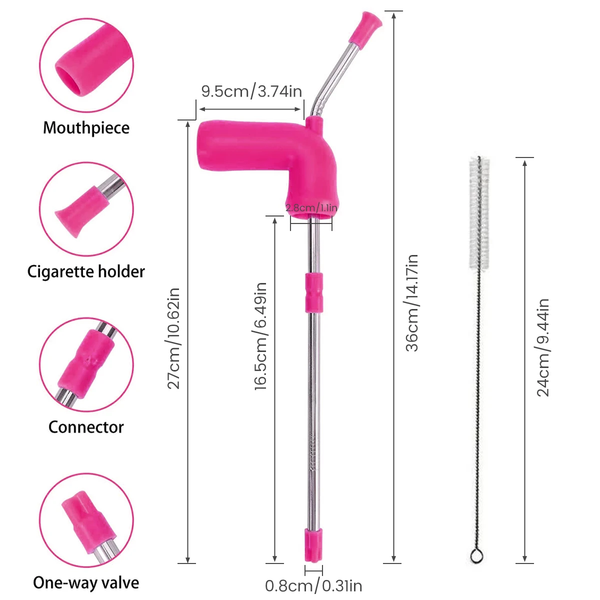 Трубка для питья с клапаном