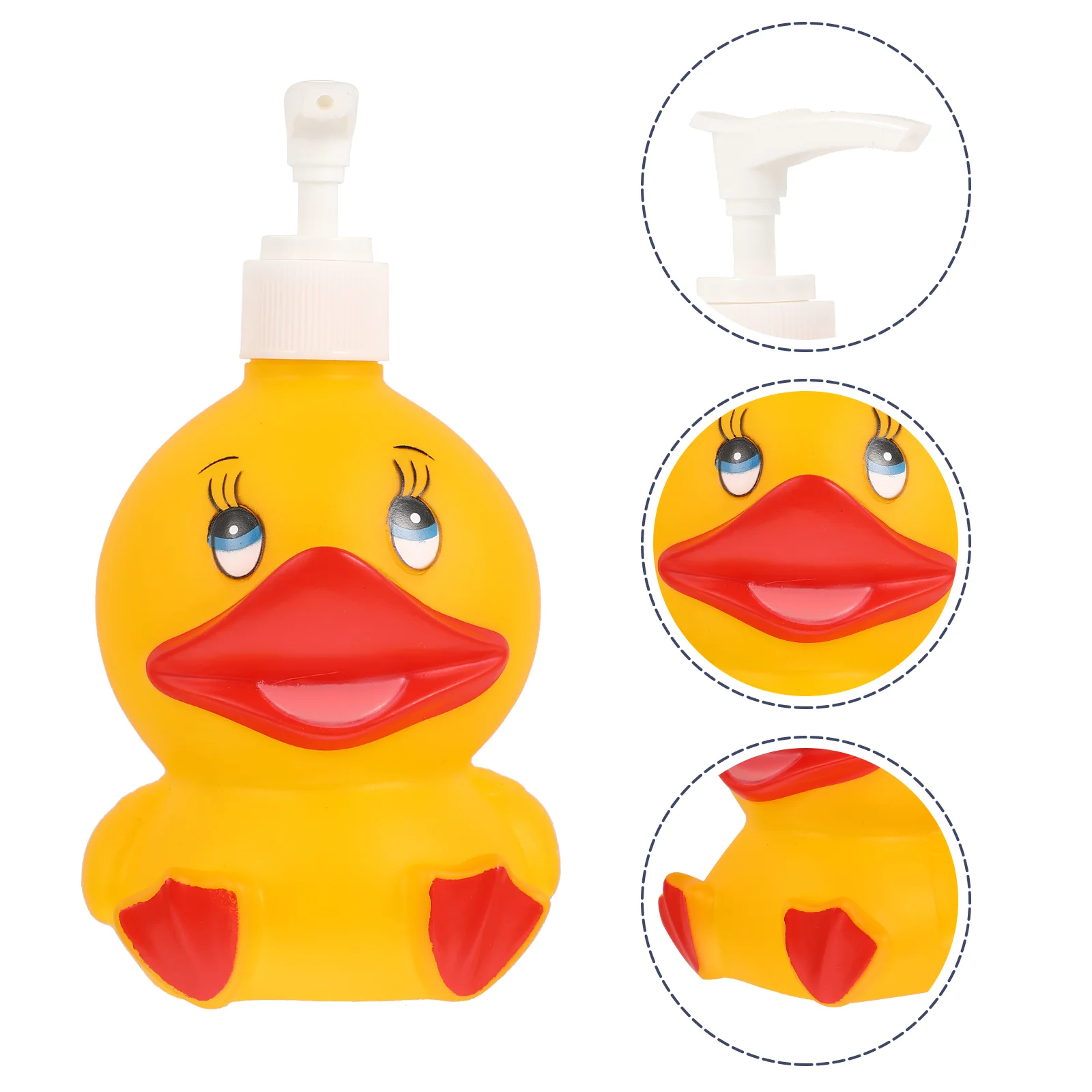 

Bottle Pump Dispenser Lotion Soap Travel Refillable Bottles Shampoo Empty Kids Hand Animal Liquidduck Shower Containers