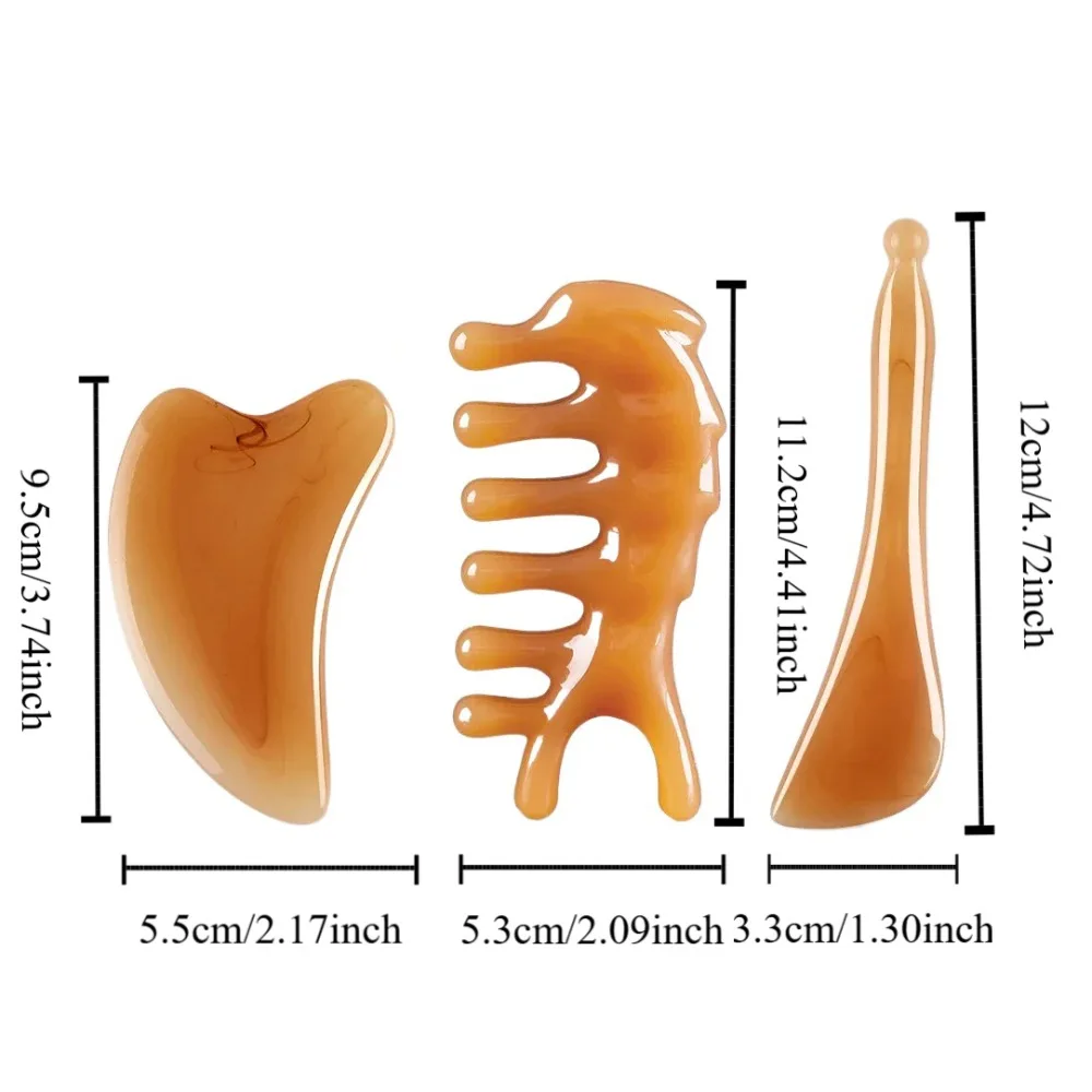 Полимерный брифтинг для лица бриллиантовый многофункциональный скребок