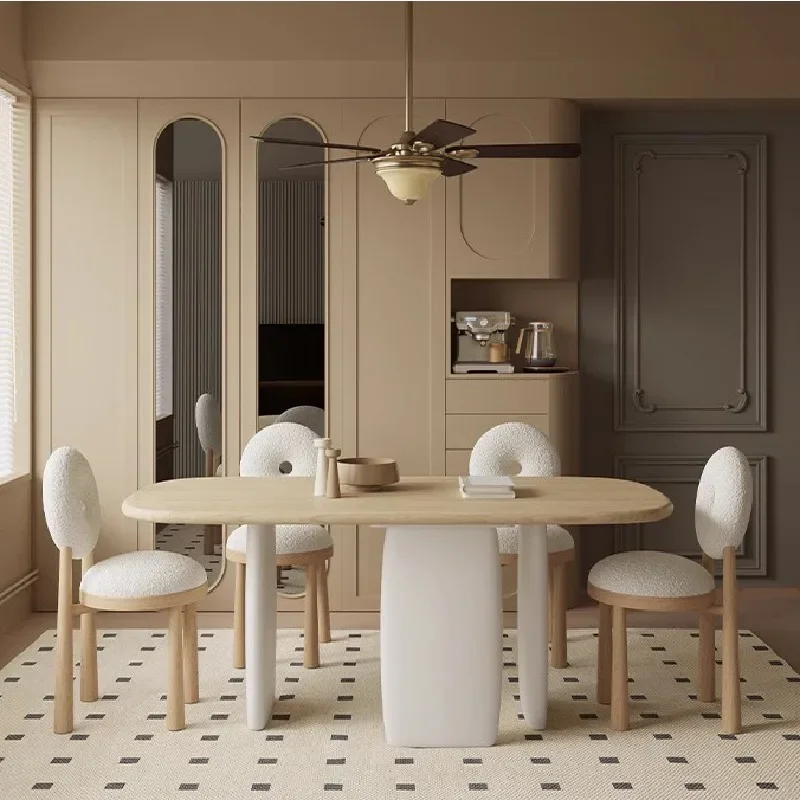 Современные роскошные обеденные столы скандинавский центр Многофункциональные